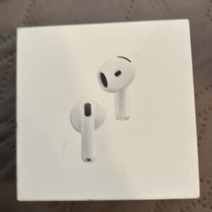 Brand new unopened White Apple AirPods 4 Wireless Earbuds